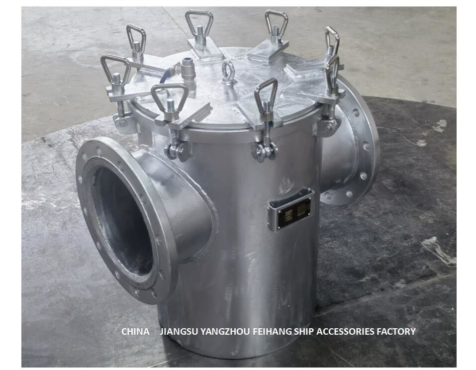 Filter Modelas250 CB/T497-2012 van het Koolstofstaal de Gegalvaniseerde Zeewater voor de Onderzeezeven Op hoog niveau van het Poortzeewater