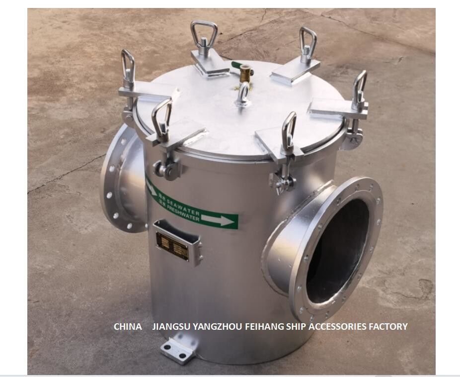 Zeewaterzeven AS250 Cb/T497 voor Gegalvaniseerde het Koolstofstaal van Bilge Fire Pump Inlet Material