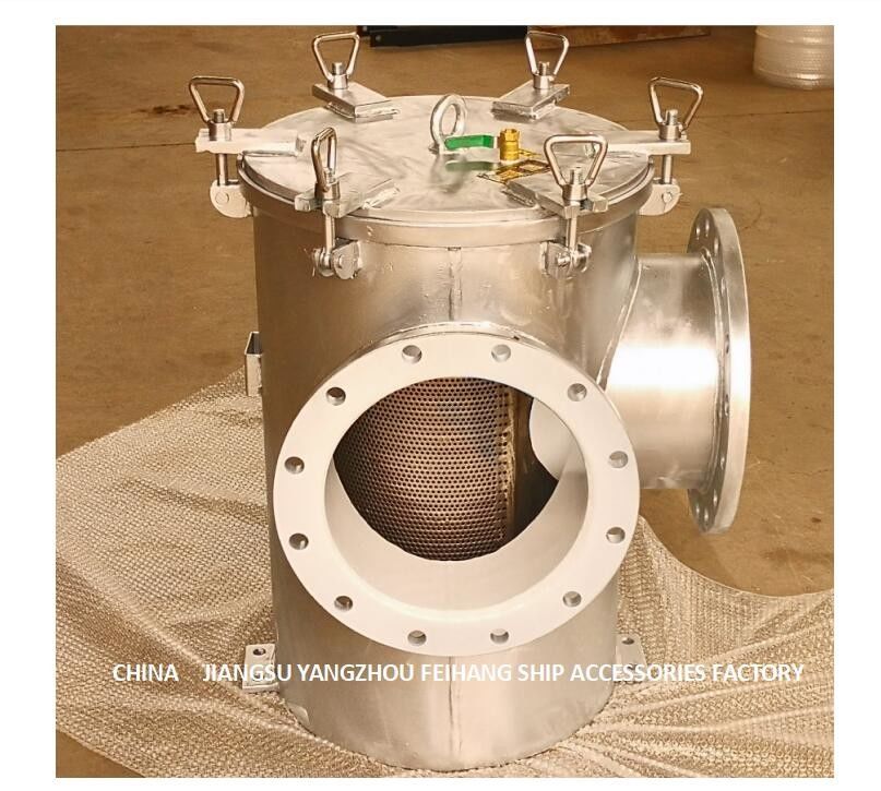 Marine Carbon Steel Galvanized Right-Filter BRS350 Cb/T497-2012 van het Hoek de Hoofdzeewater