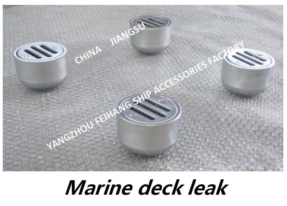 Marine Floor Drain Carbon Steel voor Marine Deck Leakage Port CB/T3885-2014 wordt gegalvaniseerd die
