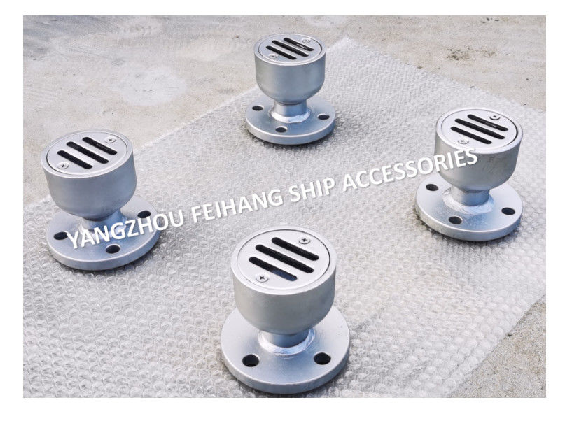 Cb/T3885-2014 YB Cirkel Van een flens voorzien Marine Floor Drain Carbon Steel Gegalvaniseerde Marine Deck Leakage Port