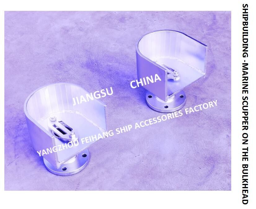 Afzet FS80 Cb/T4368-2015 van Marine Wall Mounted Water Leakage van de Koolstofstaal Hete Onderdompeling de Gegalvaniseerde