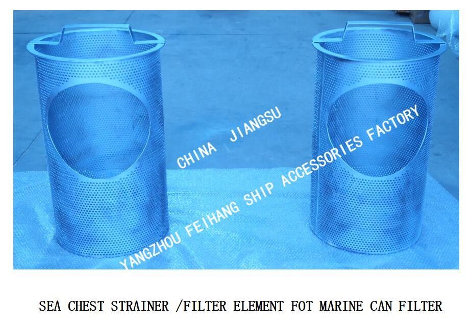 IMPA872021-872034 het cilindrische Materiaal van het de Toebehoren316l Roestvrije staal van de Zeewaterfilter