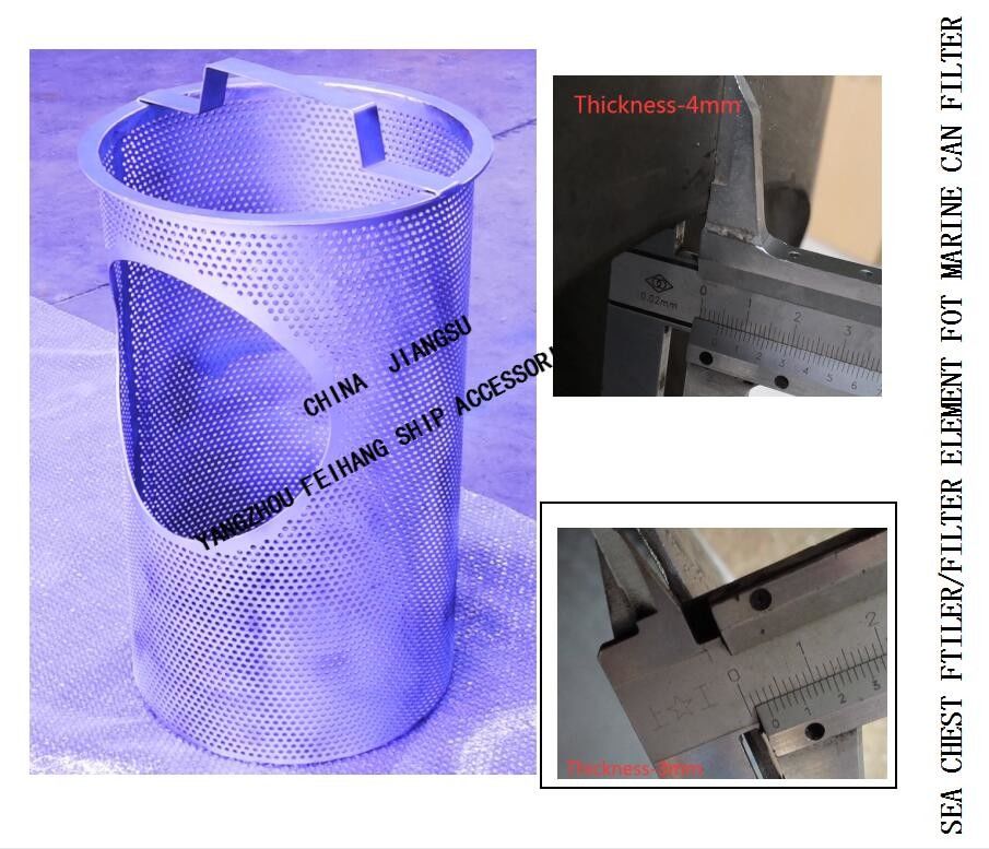 Van de overzeese van het Overzeese Borstfilter het de Filterelement Borstelement voor Marine Can Water Filter Wall-Dikte kan 2mm, 3mm, 4mm kiezen