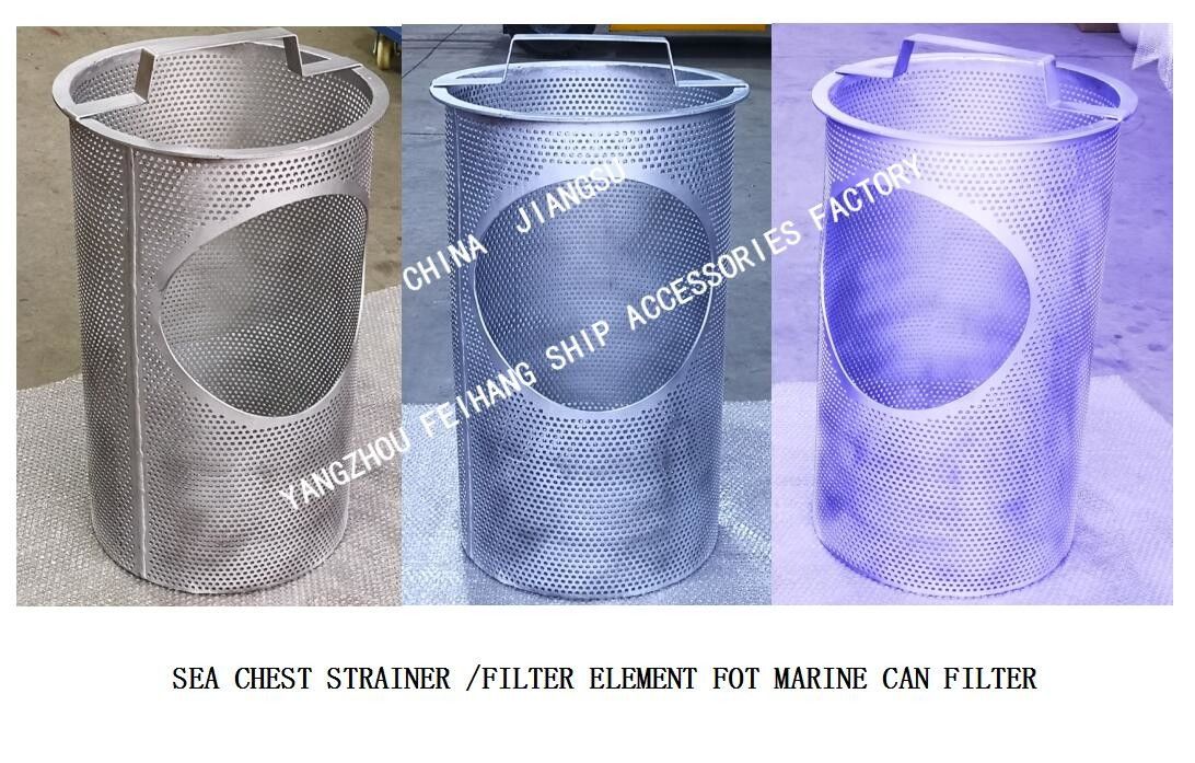 Hoofd Overzeese Borst en Marine Sea Chest Strainers Filter Geschikt voor Efficiënte Filtratie van de Assemblage van de Zeewaterfilter