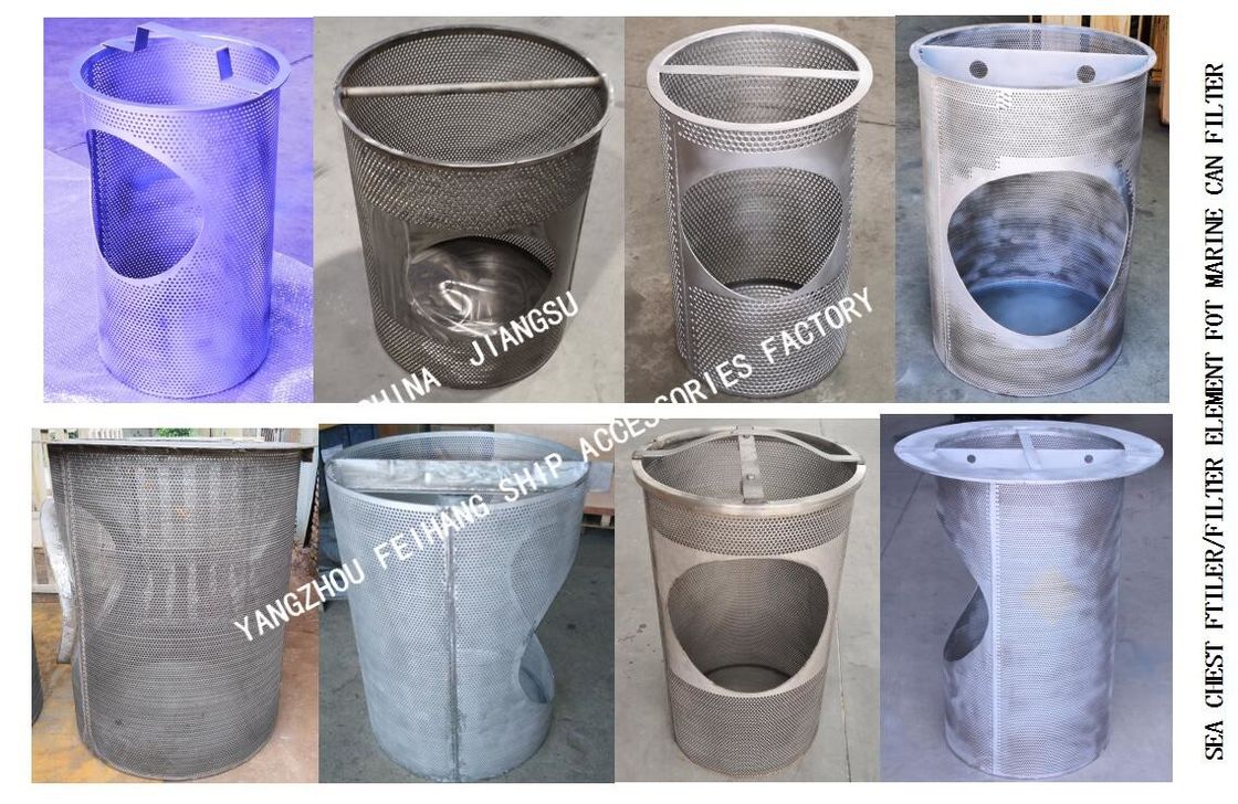 Hoofd Overzeese Borst en Marine Sea Chest Strainers Filter Geschikt voor Efficiënte Filtratie van de Assemblage van de Zeewaterfilter