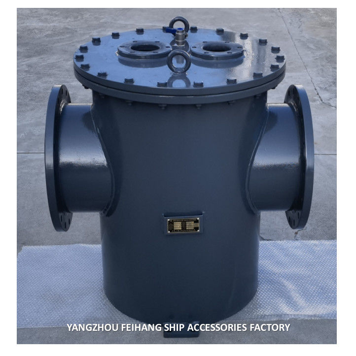 Het Zeewaterfilter van Mgpsmarine carbon steel galvanized main voor Ontzwavelingssysteem (Interne Rubbervoering) As350 Cb497