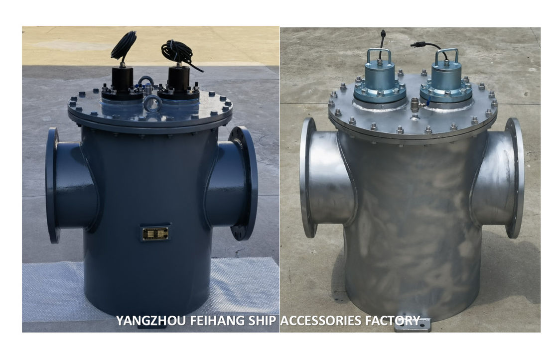 Het Zeewaterfilter van Mgpsmarine carbon steel galvanized main voor Ontzwavelingssysteem (Interne Rubbervoering) As350 Cb497