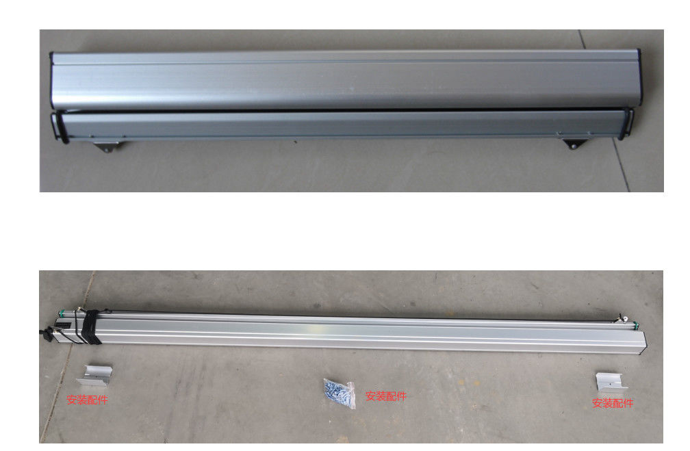 IMPA150721 - Zonneroltype van de Schaduwenlente Kleur Gray Spring Self - de Plaatsende Zonneblinden van de Cockpitrol