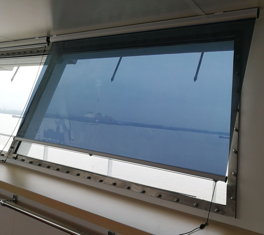 IMPA150721 cockpitgordijnen - Marine Cockpit Sunshade Roller Blinds - Licht Filtrerend de Isolatiezonnescherm van de Zonneschermhitte