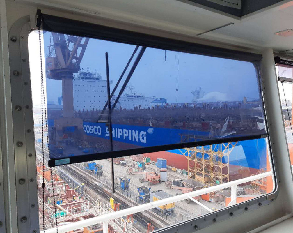 IMPA150721-zonne Roltype Marine Cockpit Sunshade Roller Blinds van de Schaduwenlente - de Zonneblinden van de het Zonneschermrol van de Cockpitlente