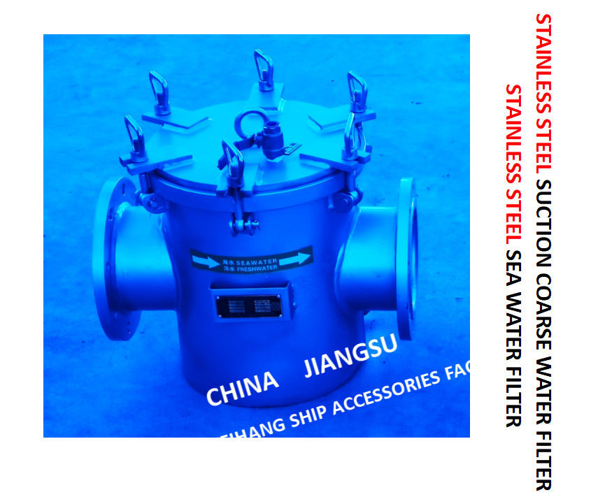 Marine Stainless Steel Coarse Water-het Zeewaterfilter Model FH-AS150s Cb/T497-2012 van het Filterroestvrije staal