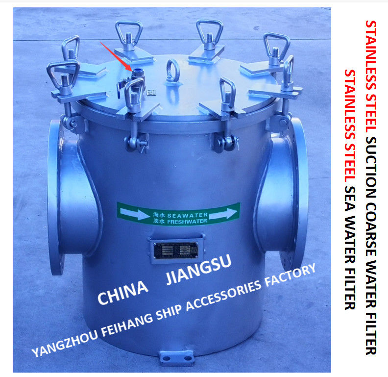 Marine Stainless Steel Coarse Water-het Zeewaterfilter Model FH-AS150s Cb/T497-2012 van het Filterroestvrije staal