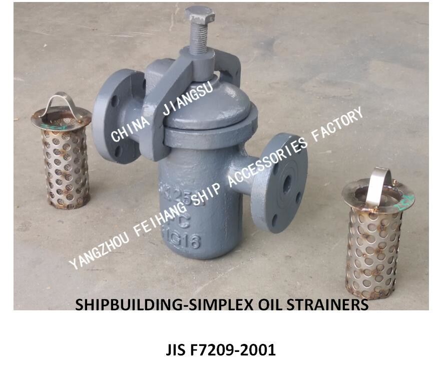 De enige Filter van de Eenheids Ruwe olie voor Zwaar Pomp Model fh-25A s-Type van de Olieaak JIS F7209