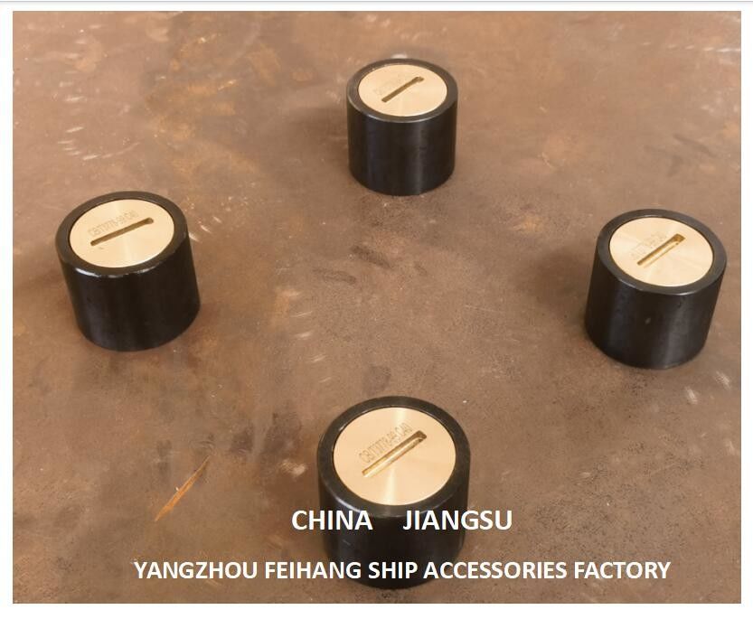 China Klinkende Pijpkop Type C50 Cb/T3778 Lichaam Gegoten stalen dop Messing