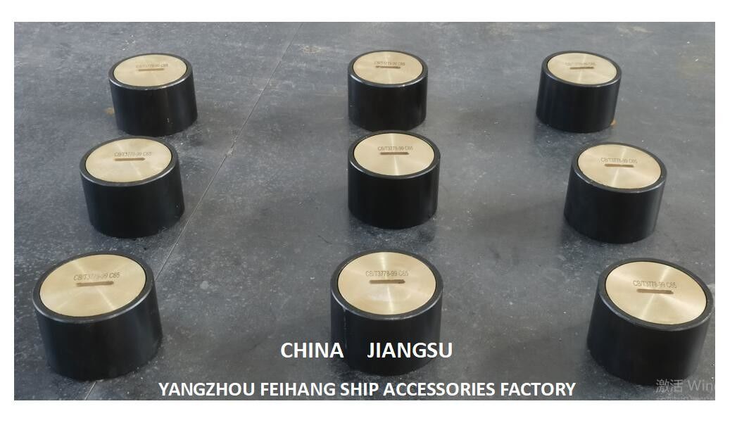 China Klinkende Pijpkop Type C50 Cb/T3778 Lichaam Gegoten stalen dop Messing