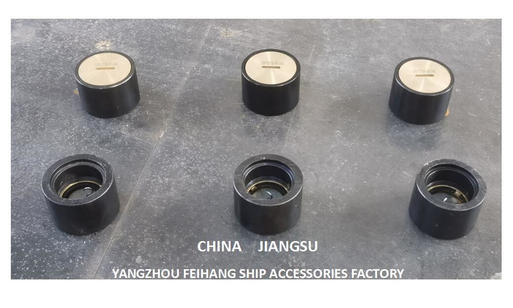 China Klinkende Pijpkop Type C50 Cb/T3778 Lichaam Gegoten stalen dop Messing
