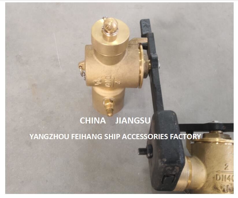 China Klinkende zelfsluitende klep Leverancier Tegengewicht • Kap & ketting Model DN40 Cb/T3778