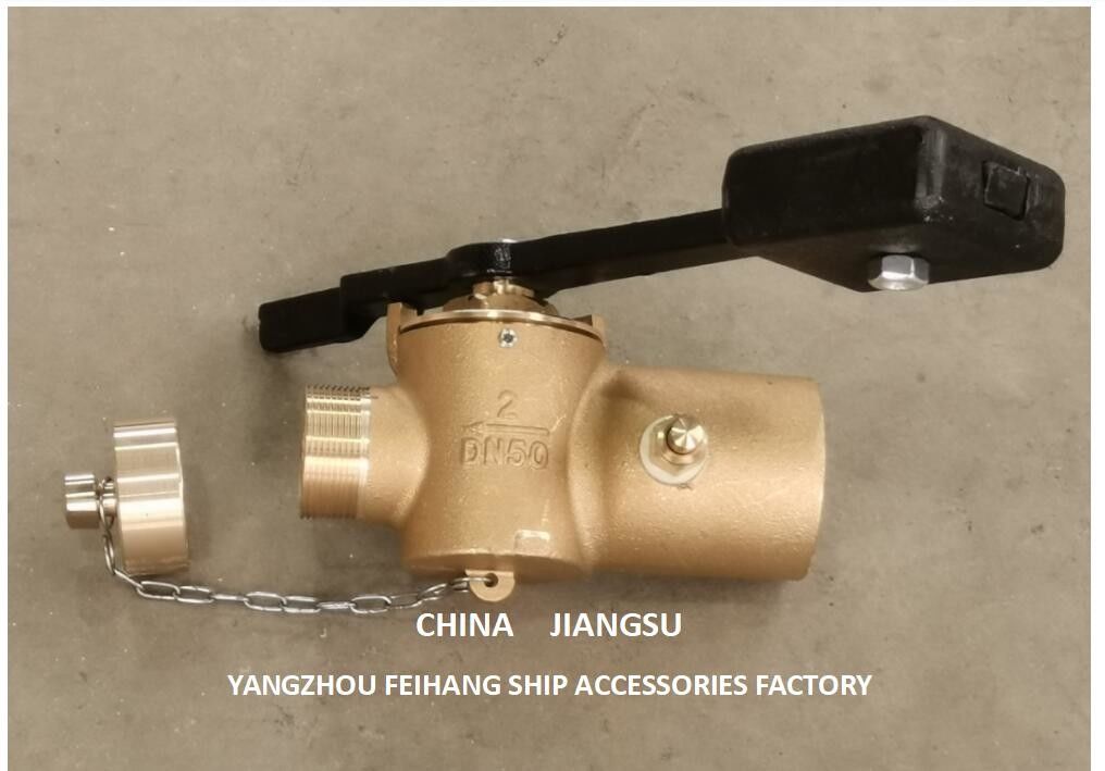 Zelfsluitende klep voor het afstemmen van de brandstoftank Fh-Dn40 Cb/T3778-99 Materiaal-Bronze met tegengewicht
