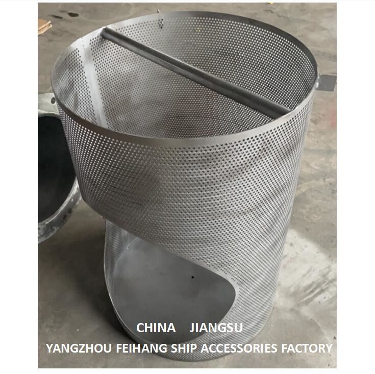 Hoofd Sea Chest Filter / Sea Chest Strainer roestvrij staal.