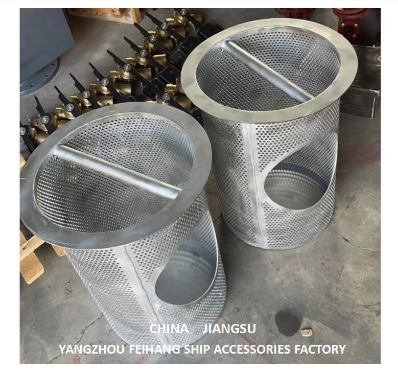Hoofd Sea Chest Filter / Sea Chest Strainer roestvrij staal.