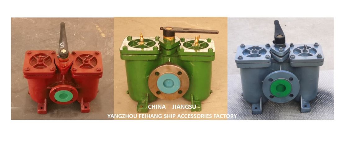 Model AS50-0,16/0,09 Cb/T425-94-Marine dubbele oliezeven-Marine dubbele oliefilters
