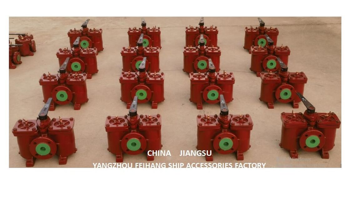 Marine duplex oliefilters model AS50-0.16/0.09 Cb/T425-94 marine duplex oliefilters