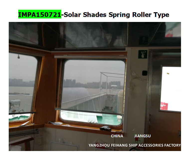 Marine Solar Shades Spring Roller Type IMPA150721 De automatische positionering en werking van de lente zijn handig