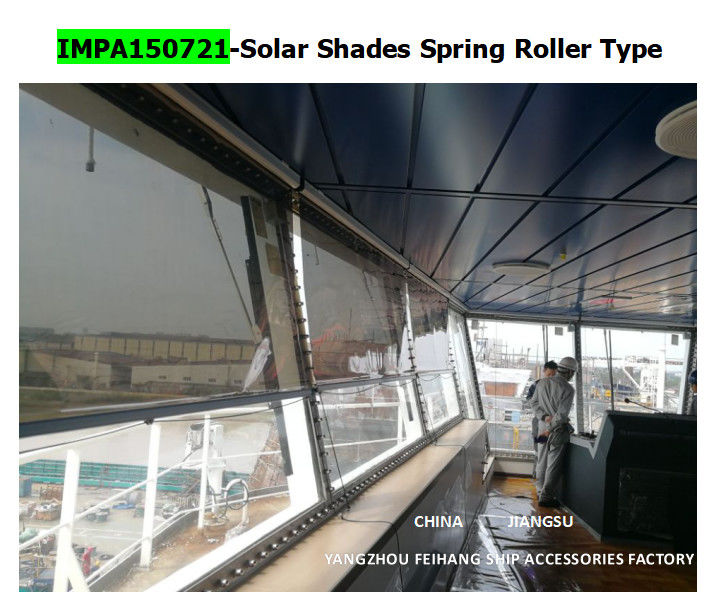 Impa150721 Fh002-GreySolar Shades Spring Roller Type Marine zonnebril rolluiken