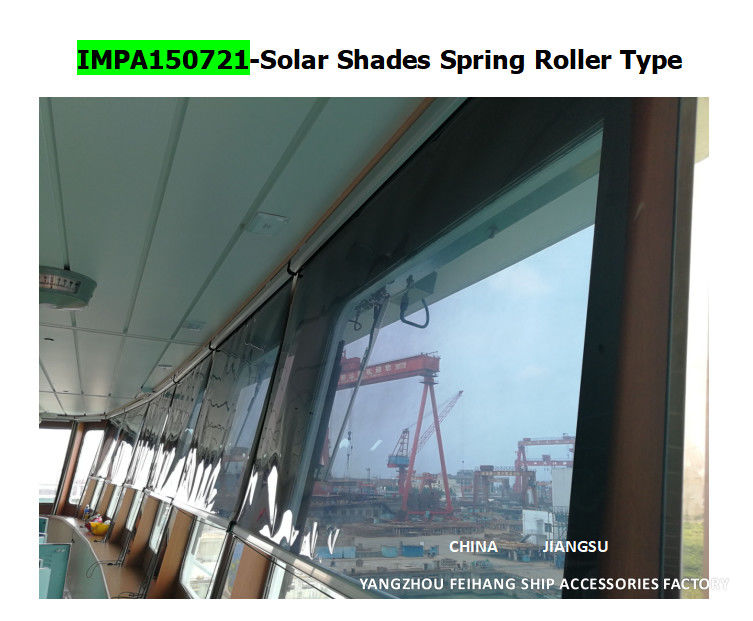 Impa150721 Fh002-GreySolar Shades Spring Roller Type Marine zonnebril rolluiken