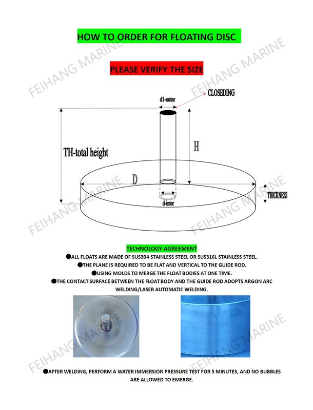 Air Vent Float Disc (Floaters) & Air Vent Head Floater& Air Vent Head Float Disc& Air Vent Head Float Plate