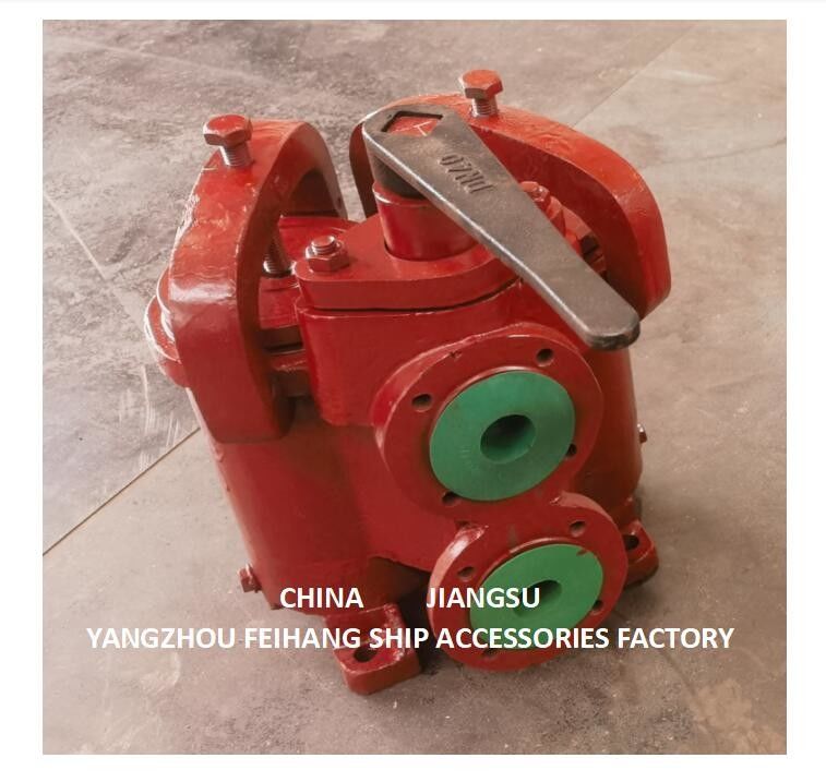 JIS 5K-25-100A DUPLEX OIL STRAINER ((U-TYPE) en kleine dubbele OIL STRAINER ((U-TYPE))