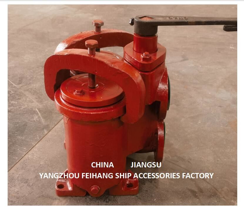 DUPLEX OIL STRAINER ((U-TYPE) JIS 5K-25-100A en kleine DUPLEX OIL STRAINER ((U-TYPE))