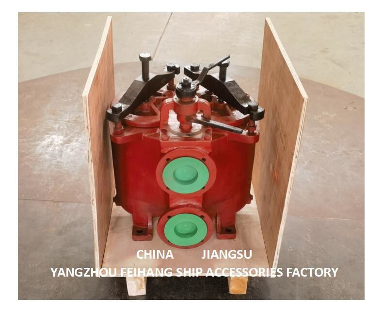 JIS 5K-80A DUPLEX OIL STRAINER ((U-TYPE) & DUPLEX OIL STRAINES MODEL 5K-80A JIS F7202