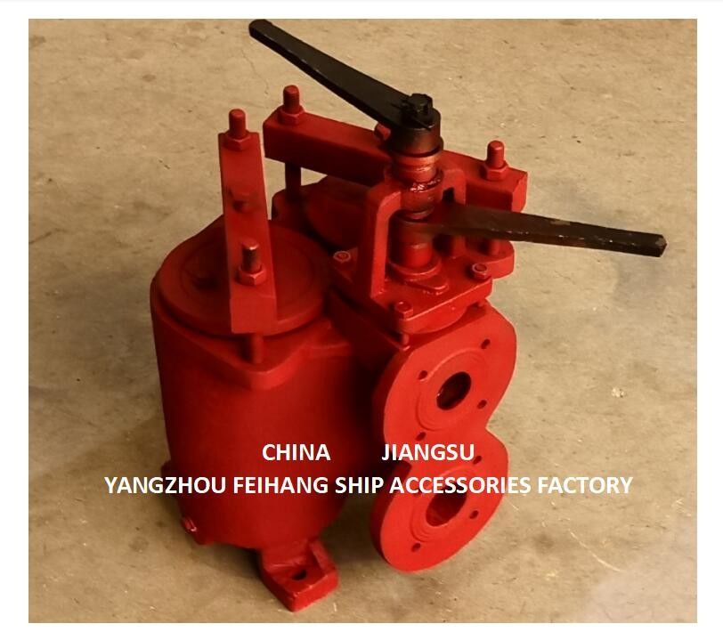 JIS 5K-65A DUPLEX OIL STRAINER ((U-TYPE) & DUPLEX OIL STRAINES MODEL 5K-65A JIS F7202