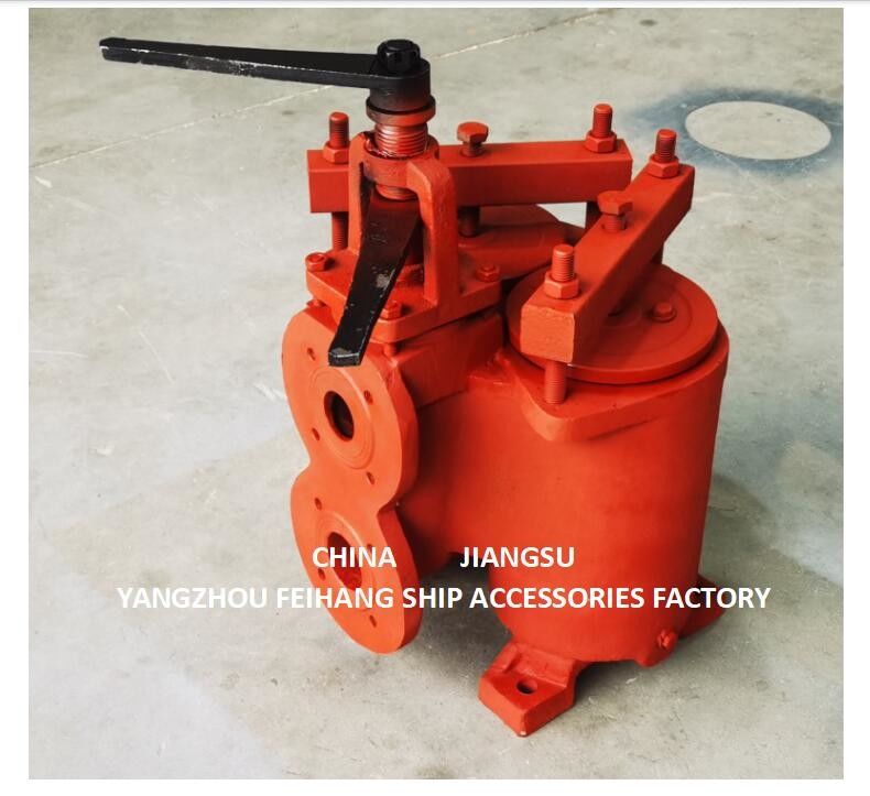 JIS 5K-65A DUPLEX OIL STRAINER ((U-TYPE) & DUPLEX OIL STRAINES MODEL 5K-65A JIS F7202