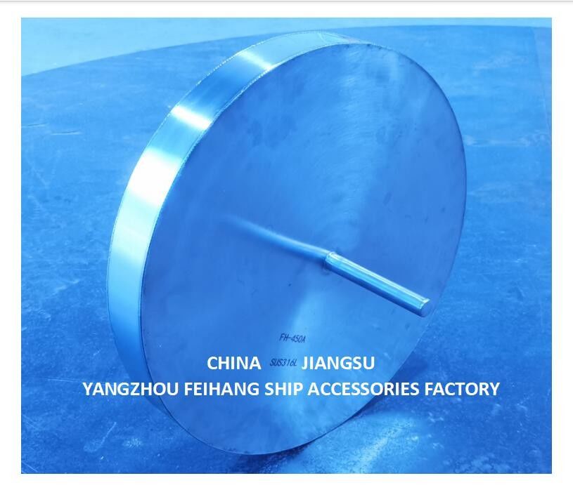 Ventilatiehoofd-floater en -schijf, ventilatie-floatplaat en ademend kapje voor ballasttank, model nr. 450a