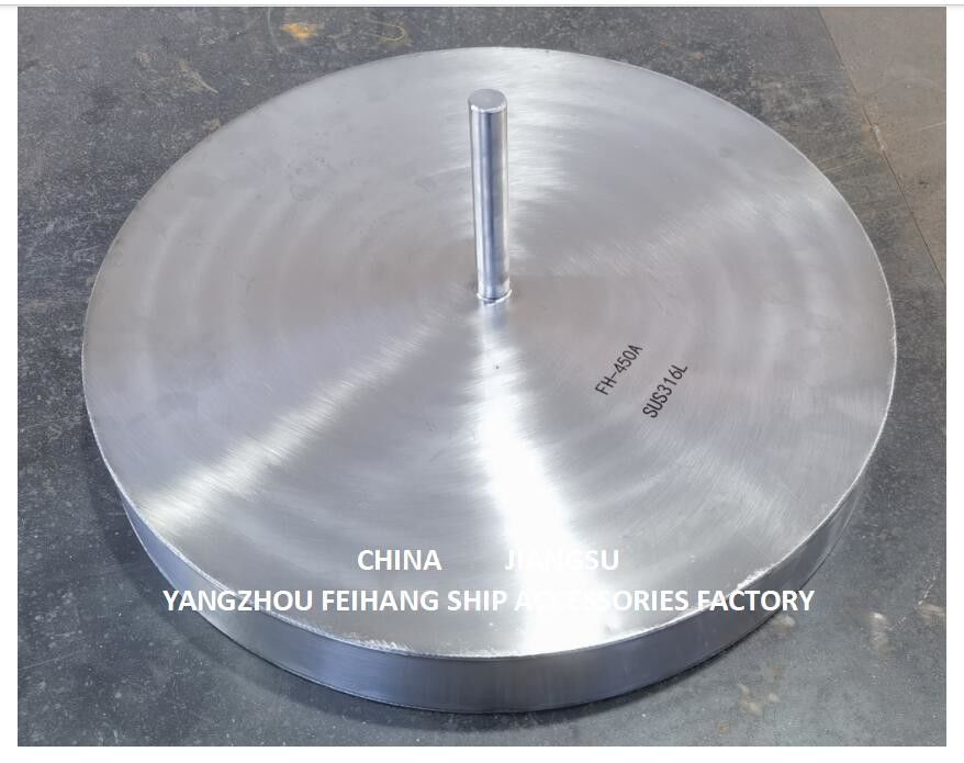 Ventilatiehoofd-floater en -schijf, ventilatie-floatplaat en ademend kapje voor ballasttank, model nr. 450a