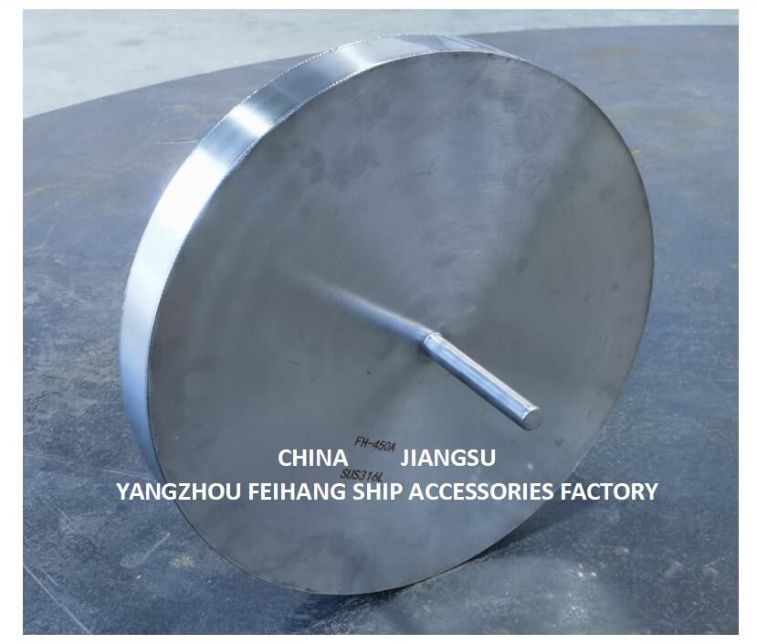 Ventilatiehoofd-floater en -schijf, ventilatie-floatplaat en ademend kapje voor ballasttank, model nr. 450a