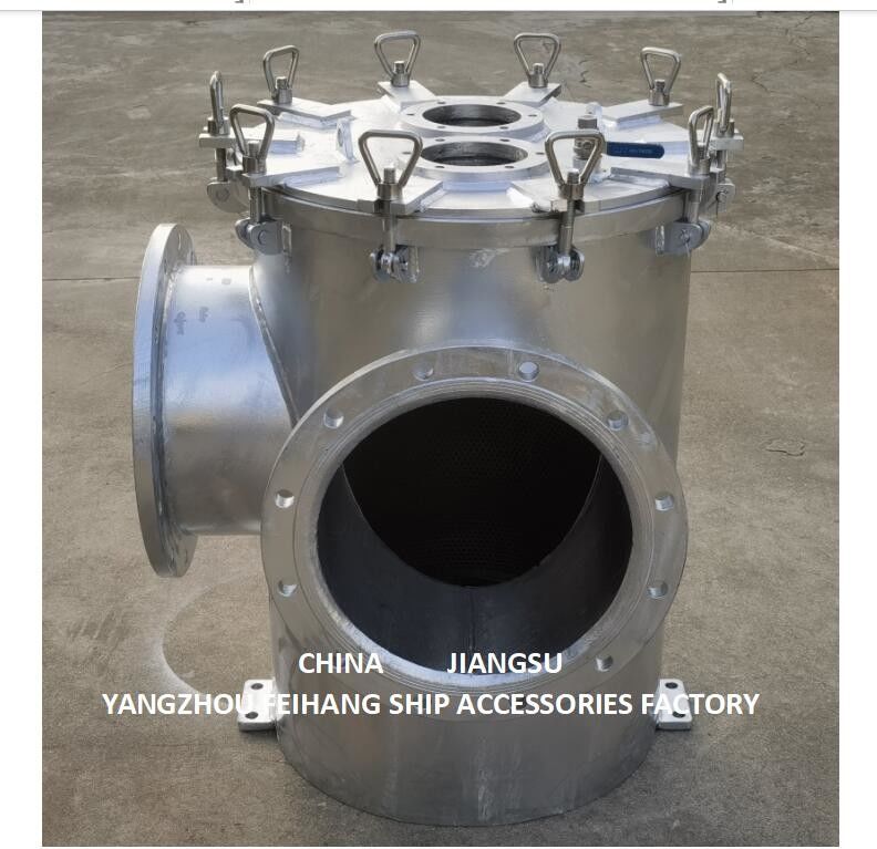 Zeewaterstrainers voor hoge niveau onderwaterpoort model BLS350 CB/T497 met MGPS-anti-mariene organisme-apparaat