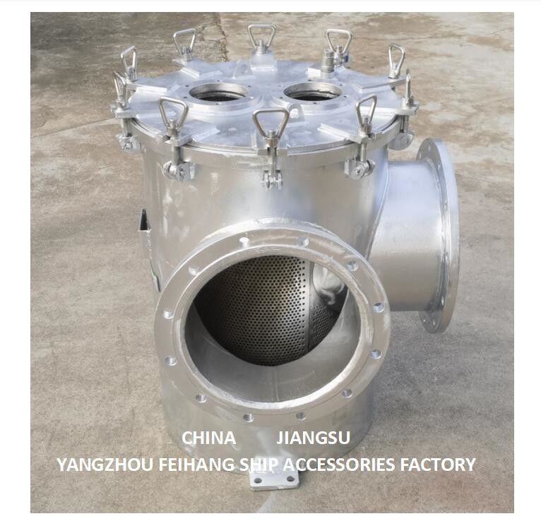 bLS350 Cb/T497-2012 MGPS Marine Carbon Steel Galvanized Main Seawater Filter voor ontzwavelingssysteem