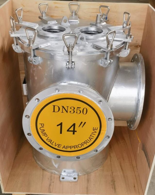 bLS350 Cb/T497-2012 MGPS Marine Carbon Steel Galvanized Main Seawater Filter voor ontzwavelingssysteem