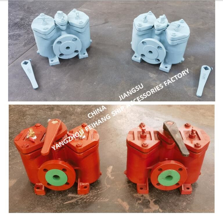 De technische gegevens voor dubbele oliezuigers en dubbele oliefilters model AS25 cb/t425-0.4/0.22