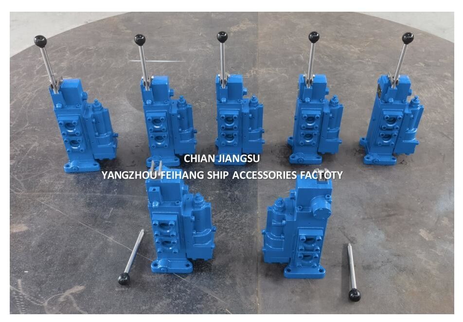 Winch Control Valve & Control Valve voor de hydraulische welke model 35SFRE-MO25-H3 lichaam gietijzer met reparatie kit