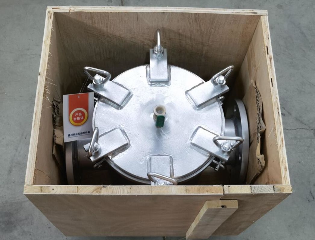 AS125 CB/T497-2012 Eenvoudig ruw waterfilter, enkel mandtype rechtdoor ruw waterfilter