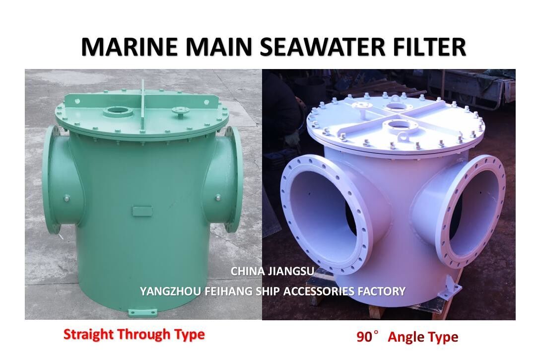 China Supper Marine Zeewater Filters Met Mgps Model As600 Cb/T497 Body Carbon Steel, Filter Cartridge Roestvrij staal,