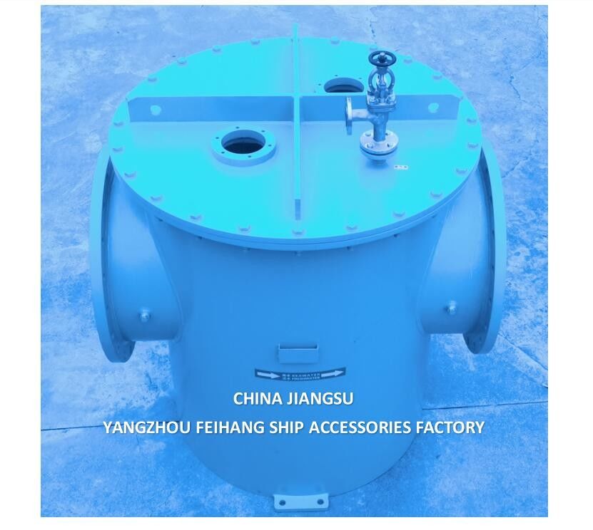 China Supper Marine Zeewater Filters Met Mgps Model As600 Cb/T497 Body Carbon Steel, Filter Cartridge Roestvrij staal,