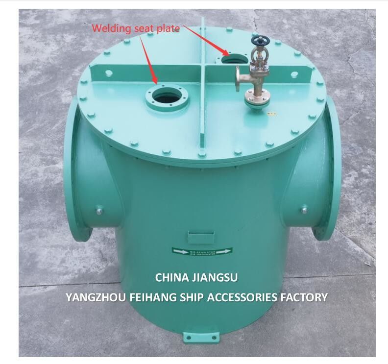 China Supper Marine Zeewater Filters Met Mgps Model As600 Cb/T497 Body Carbon Steel, Filter Cartridge Roestvrij staal,