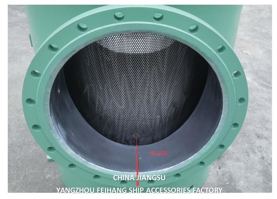 China Supper Marine Zeewater Filters Met Mgps Model As600 Cb/T497 Body Carbon Steel, Filter Cartridge Roestvrij staal,