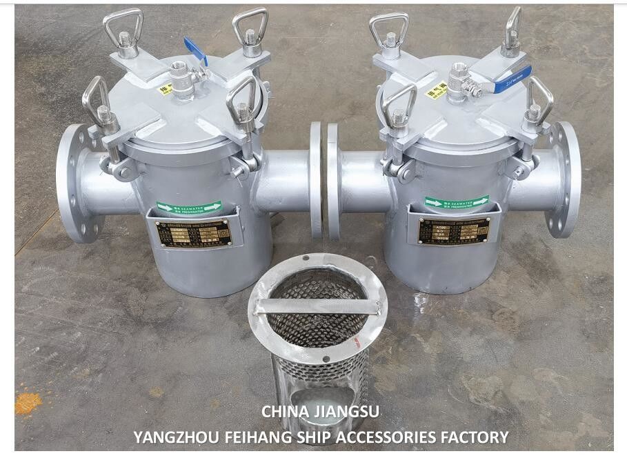 Maritiem roestvrijstalen waterfilter - Maritiem roestvrijstalen zeewaterfilter MODEL AS80 CB/T497